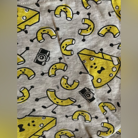 George • Macaroni and Cheese Pajama Short Set 12 - 18 months Summer PJs - Picture 3 of 4